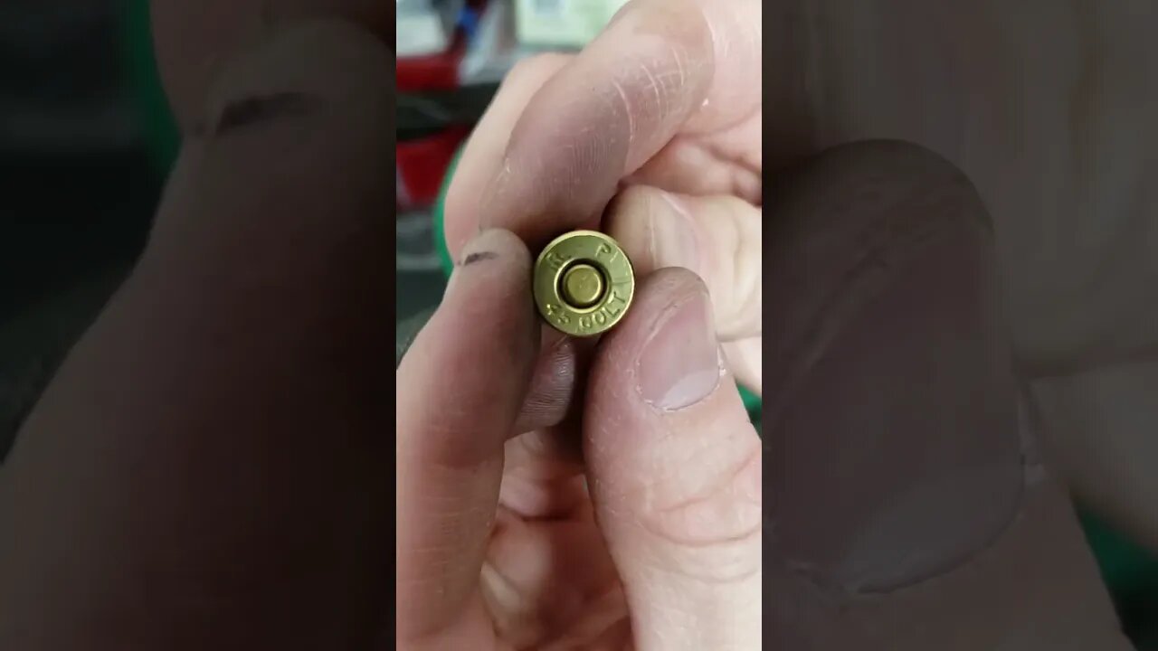 45 Colt - RP Case - WLP - 700X - 230gr Ball - Final Crimp - Plunk Test