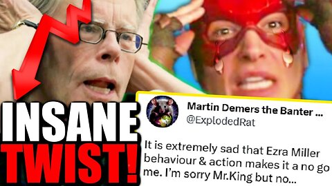 Stephen King Gets DESTROYED For SHOCKING TWEET About EZRA MILLER! Hollywood PANICS!