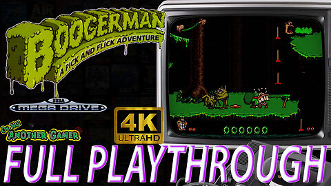Boogerman (1994) [Sega Mega Drive aka Genesis] 🎮🔥 Intro + Gameplay (full playthrough)