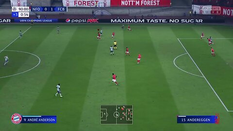 Nottingham Forest S:11 2028-2029 UEFA Champions League Quarterfinal Leg 1 VS Bayern Munich