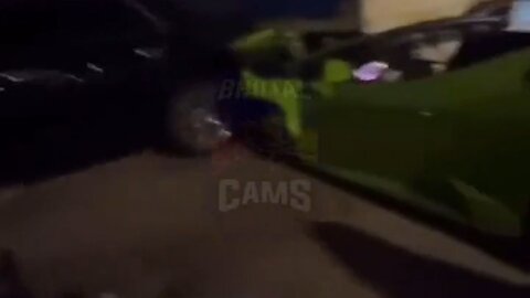 Bro Speeding In His Lambo Destroys 300K Dollars Worth Of Car In 20 Seconds