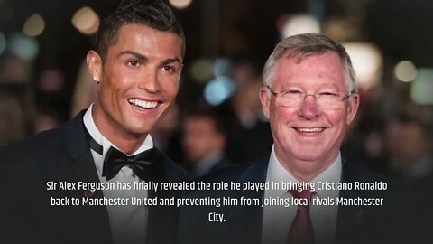 Alex Ferguson Finally Breaks Silence On His Role In Cristiano Ronaldo’s Man Utd Return