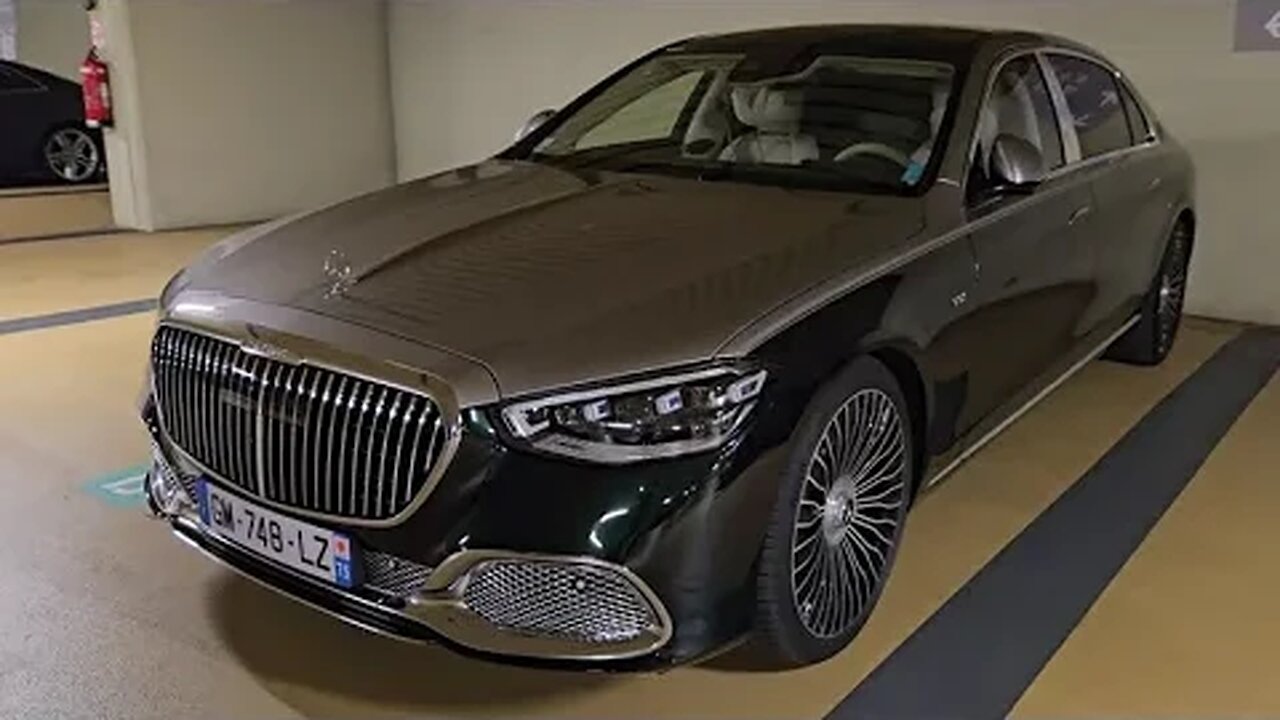 True Maybach with V12 the Maybach S680 brutal twin turbo V12 eternal long distance luxurycar [4k]