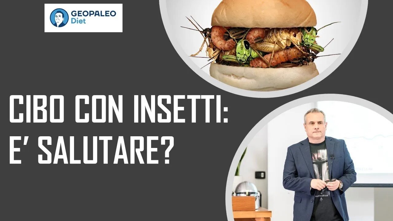 Insetti: Il cibo fatto con i Grilli è salutare?