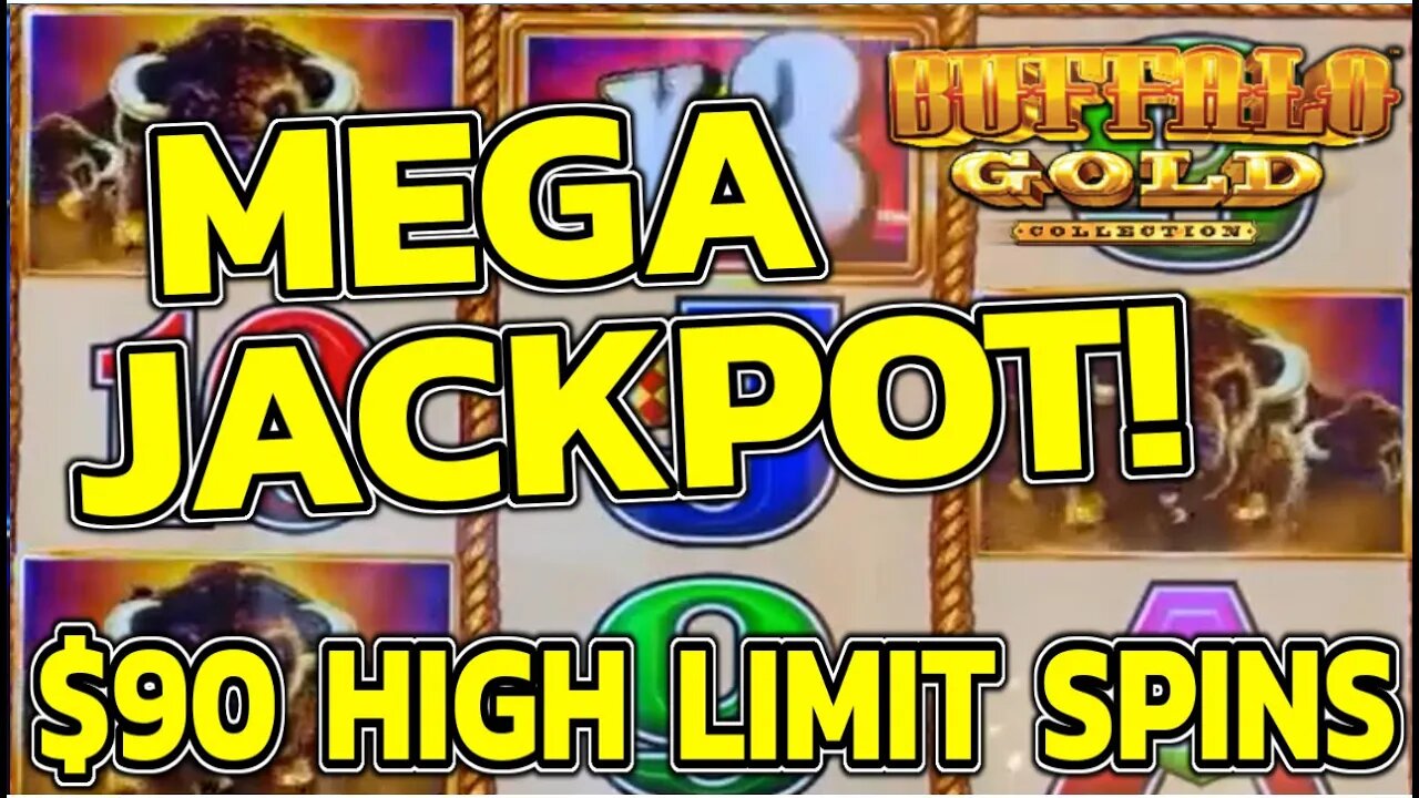 WATCH WHAT HAPPENS WHEN I LAND THE BUFFALO GOLD BONUS 🪙 HIGH LIMIT $90 SPINS!