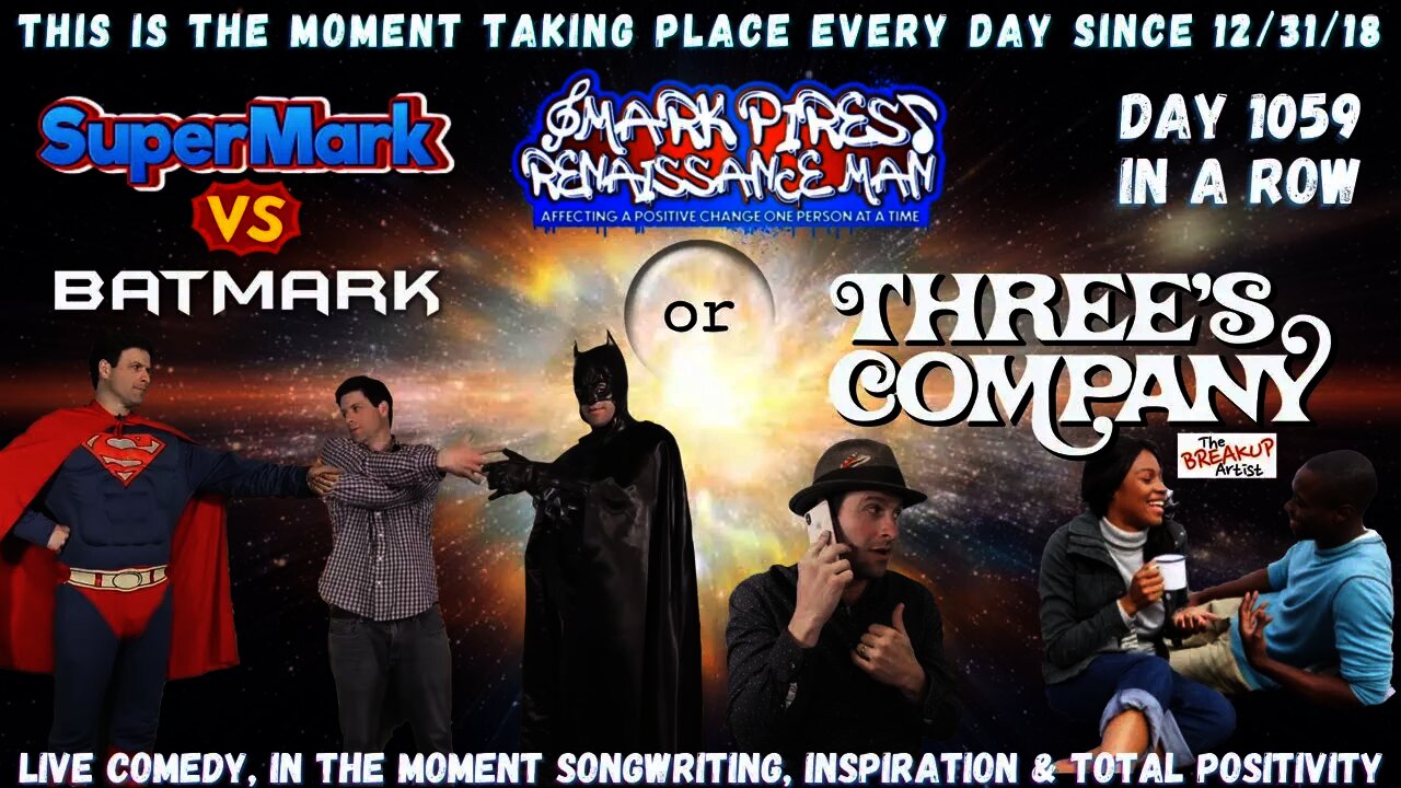 Shall We Watch SuperMark vs BatMark or Three's Company? Or... Both?!