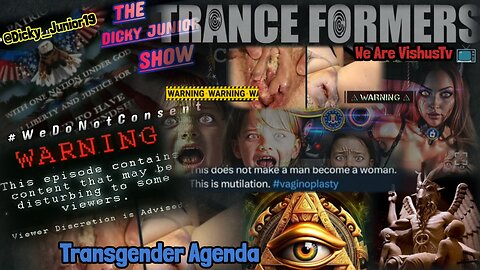 The Dicky Junior SHOW: Transgender Agenda... #VishusTv 📺