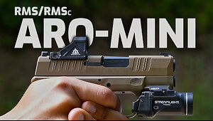 (NEW) ARO-MINI™ 3 MOA Red Dot Reflex Sight for Subcompact Pistols (RMS/RMSC Footprint)