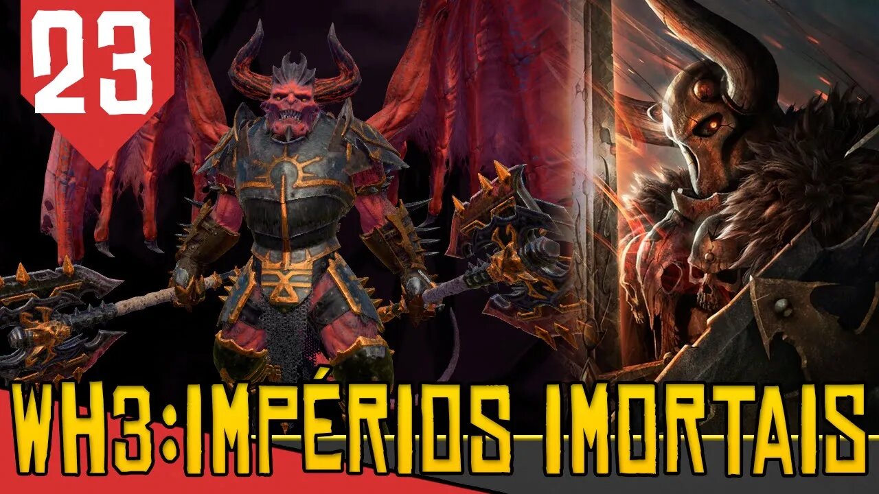 Ascenção para PRINCIPE DEMONIO - Total War Warhammer 3 Archaon #23 [Gameplay PT-BR]