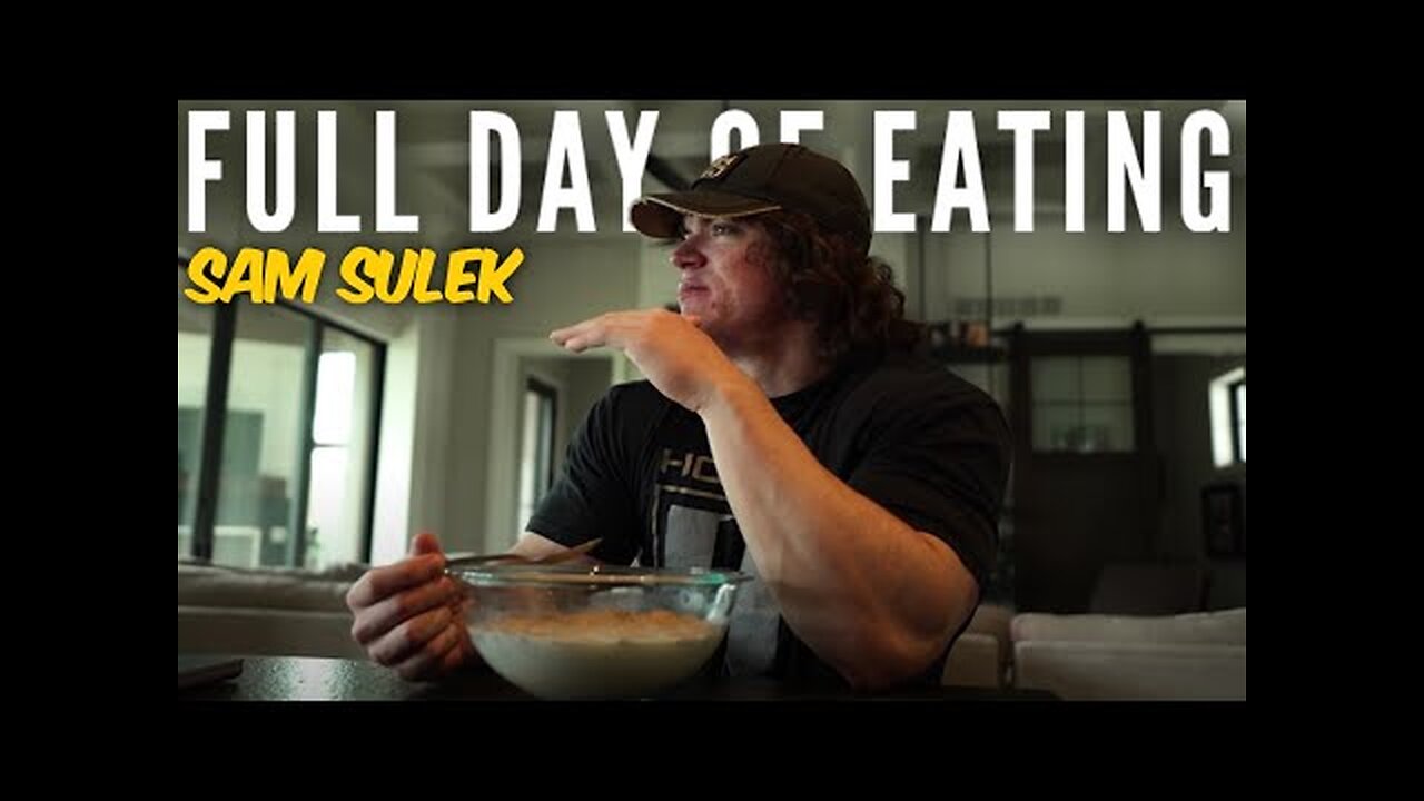 SAM SULEK FULL DAY OF EATING with FOUAD ABIAD & PAUL LAUZON | Hosstile Supplements