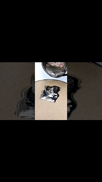 Sand Casting Metal ASMR Video #asmr