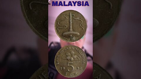 MALAYSIA 5 SEN 1993. #shorts #viral #coinnotesz
