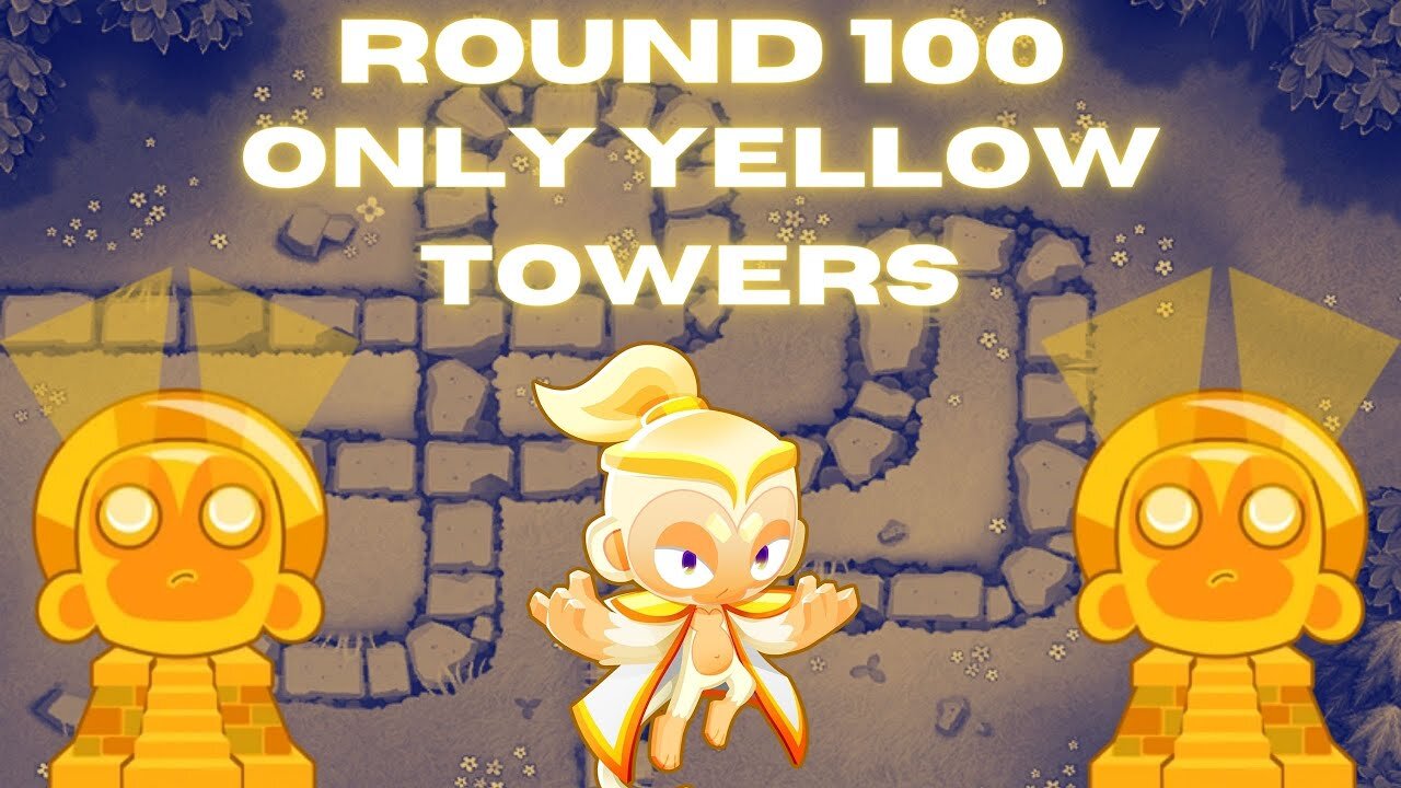 Challenge : Only YELLOW Towers / Bloons TD6