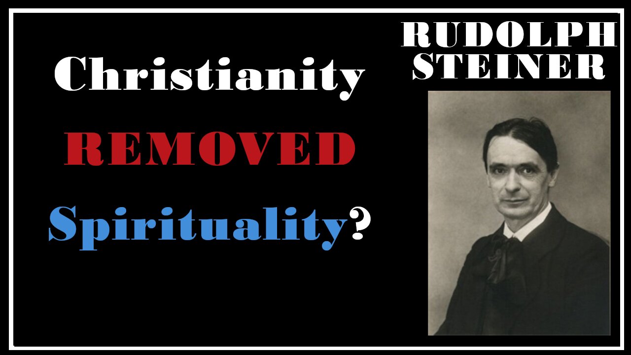 Esoterica: Does Christianity Remove Spirituality from Man? -The Mystery of Golgotha