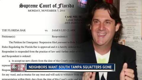 Squatters won't leave South Tampa neighborhood even after bank buys back home | WFTS Investigation