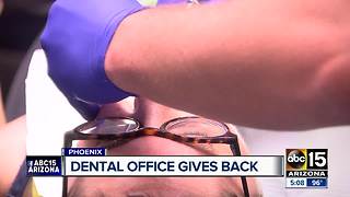 Phoenix dental office gives back to the community on Labor Day