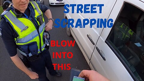 Street Scrapping Police Involved All Happening