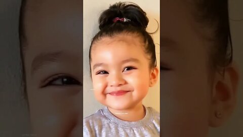 Aww so cute baby😍 එයාගේ ලස්සන😍 अति सुंदर😍 جميل جدا #shorts