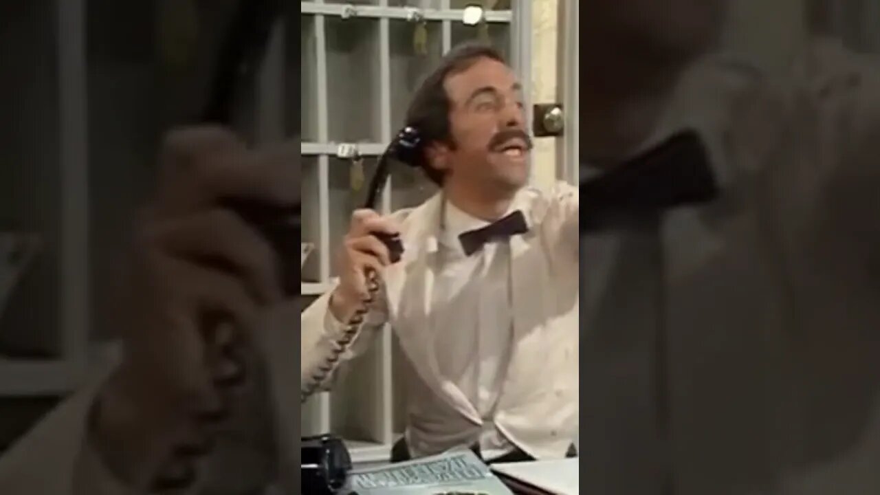 Fawlty Tower’s Manuel In Control Part 4 #Classic #Comedy #FawltyTowers