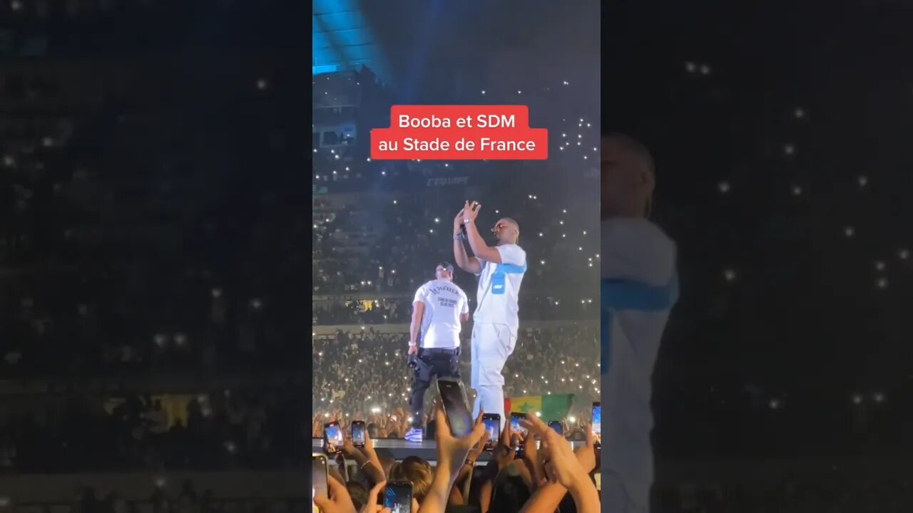 Booba et sdm au stade de France c'est chaud 🔥