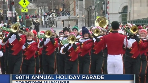Thousands gather for the 90th Annual Milwaukee Holiday Parade
