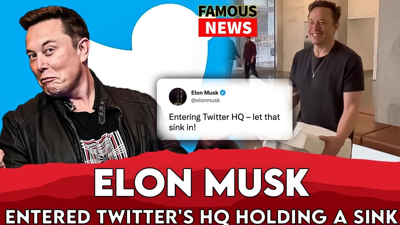 Elon Musk First Look Inside Twitter HQ | Famous News | Famous News