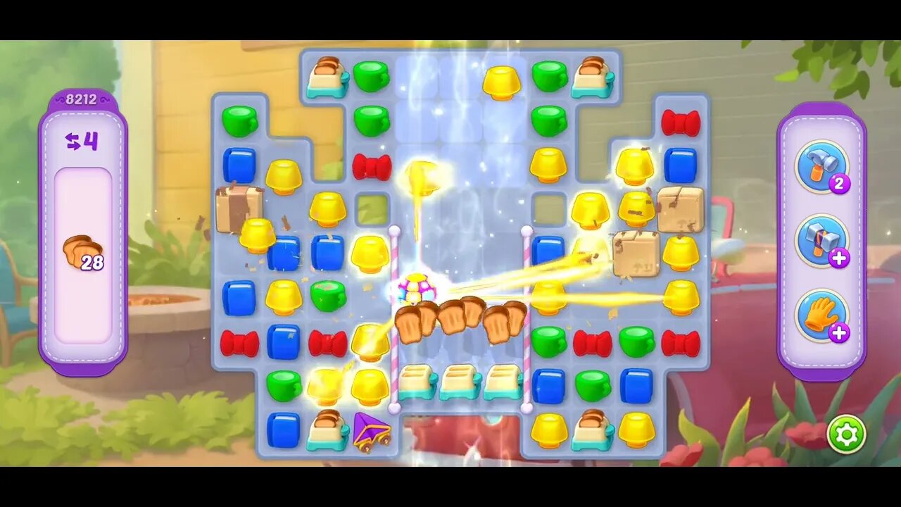 Playrix Homescapes Gameplay Walkthrough Level 8212