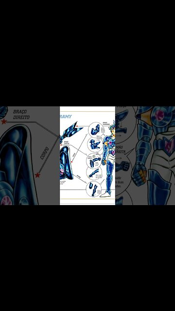 Os Cavaleiros Do Zodíaco - Armadura De Sagita - Tremy [Pause o Vídeo Caso Não Consiga Ler]