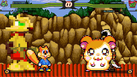 MUGEN - roaringfire098's Chars - Conker & Ty vs. Hamtaro & Altair - Download