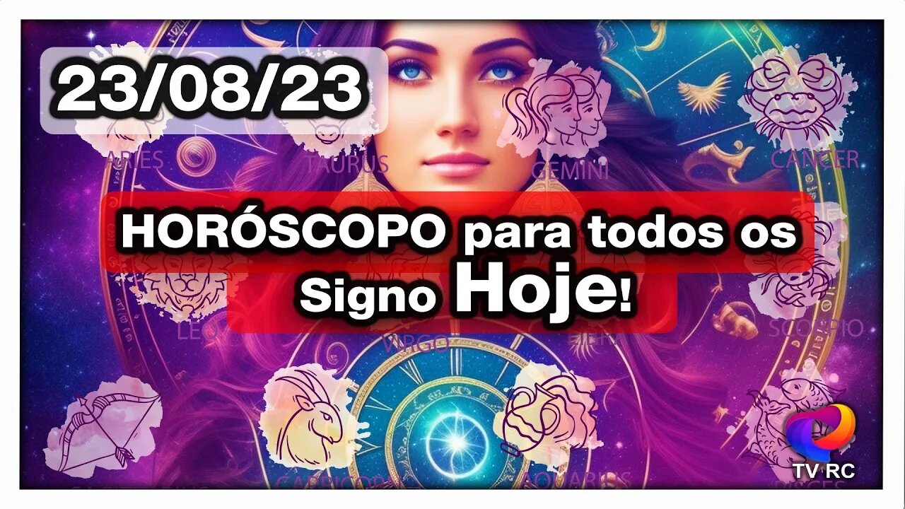 HORÓSCOPO DO DIA - QUARTA 23 DE AGOSTO - PREVISÕES TODOS OS #SIGNOS | 𝑫𝒊𝒓𝒄𝒆 𝑨𝒍𝒗𝒆𝒔