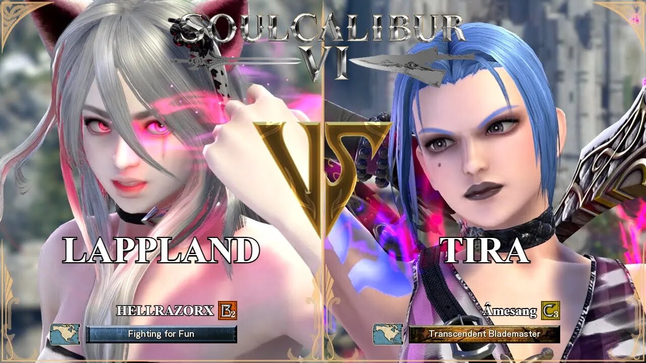 SoulCalibur VI — HELLRAZORX (Lappland) VS Amesang (Tira) | Xbox Series X Ranked