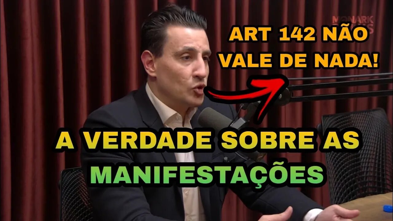 ART 142 NÃO PREVER INTERVENÇÃO MILITAR | PAVINATO | MONARK TALK