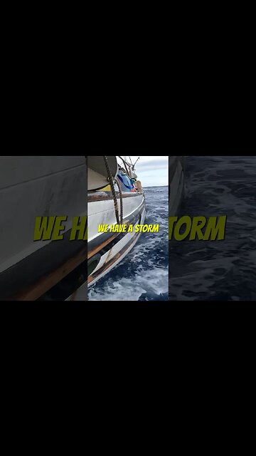 Sailing Into a Storm and THIS Happens 🌊