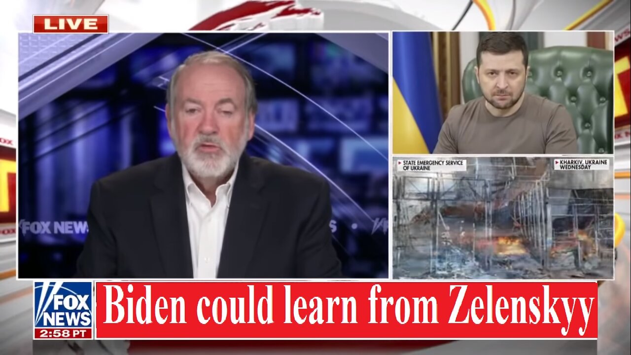 Mike Huckabee: This is what Biden could learn from Zelenskyy | Fox News Shows 3/17/22