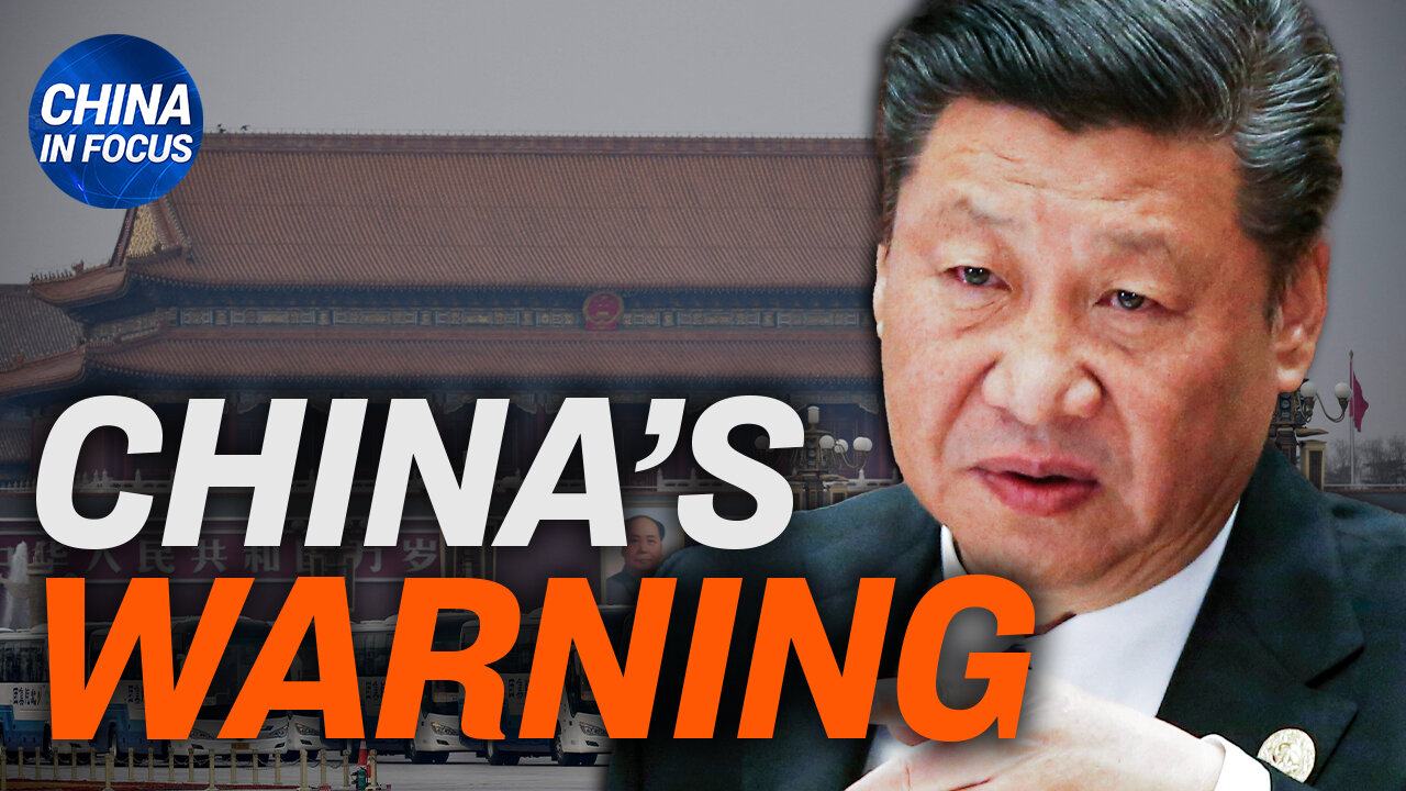 Chinese leader warns foreign countries on CCP anniversary; Extreme weather in China