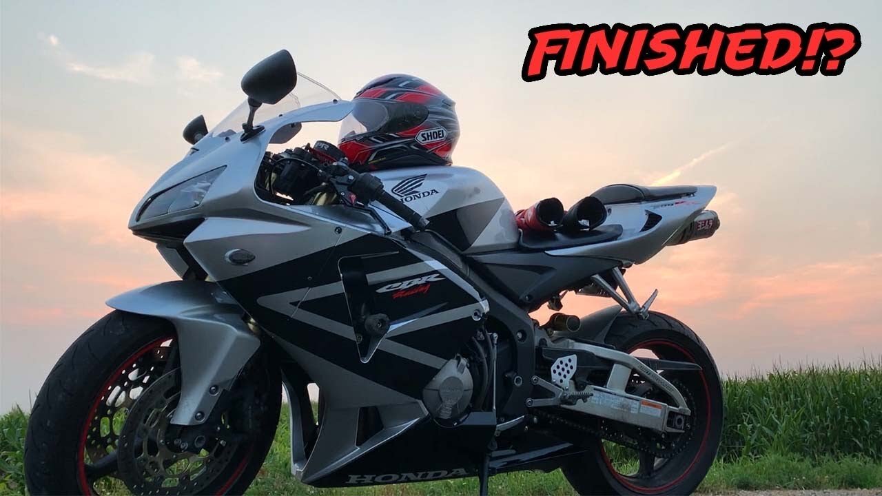 Rebuilding A Wrecked 2005 Honda CBR600RR (Part 4)