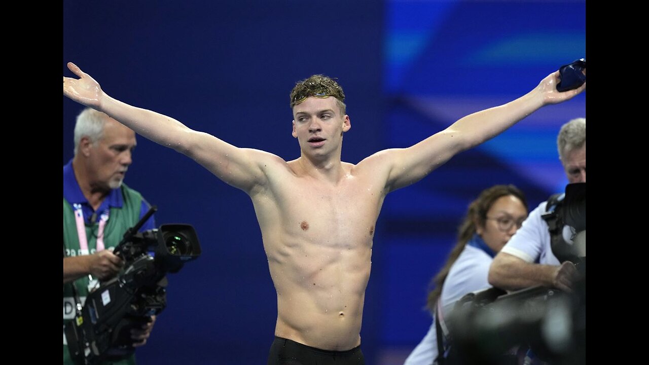 🏊🏻‍♂️ The BEST of Leon Marchand 🇫🇷 at the Olympics!