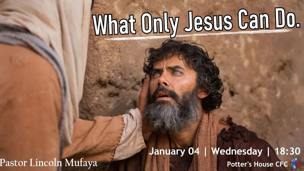 WEDNESDAY SERVICE AM | Pst LINCOLN MUFAYA | WHAT ONLY JESUS CAN DO | 10:00 | 01 Jan 2023