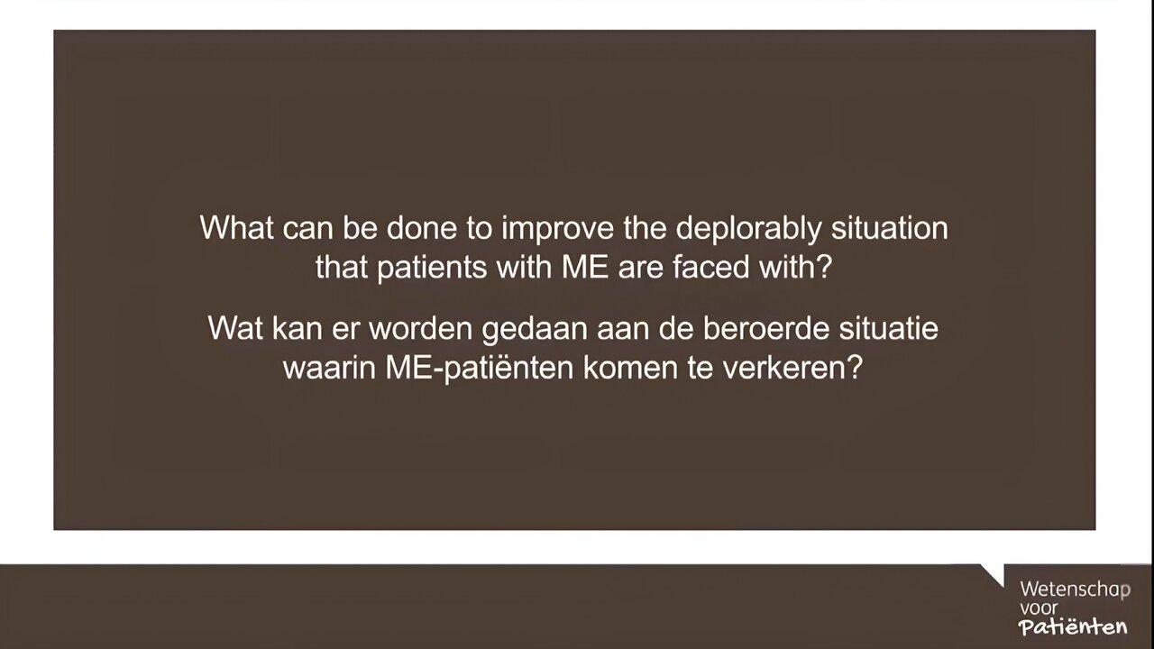 What can be done to improve the deplorable situation that patients with Epidemic M.E. are faced with? - Leonard Jason (Psychologist)