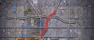 A large portion of I-15 closed down in Las Vegas for Pave-A-Palooza