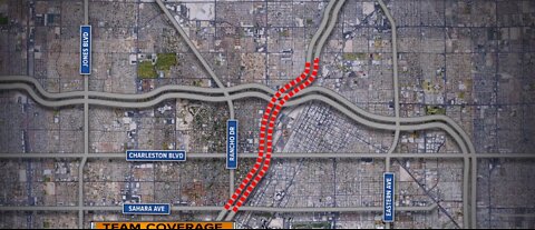 A large portion of I-15 closed down in Las Vegas for Pave-A-Palooza