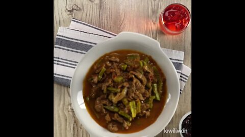 Bisteces en Salsa Morita