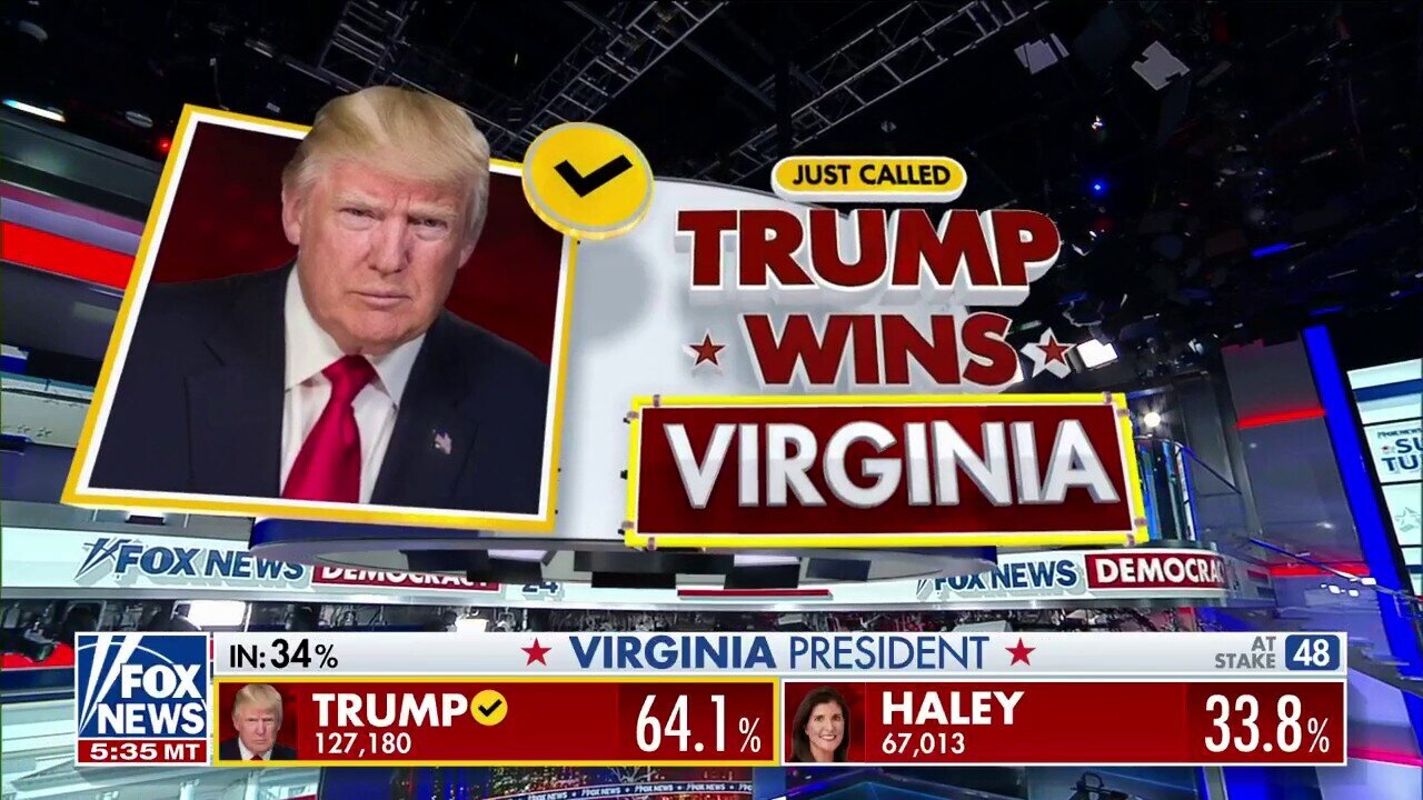 Trump, Biden Projected To Win Virginia Primaries