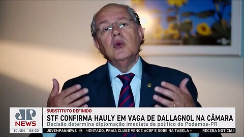 STF confirma Hauly para vaga de Deltan Dallagnol na Câmara; Motta comenta