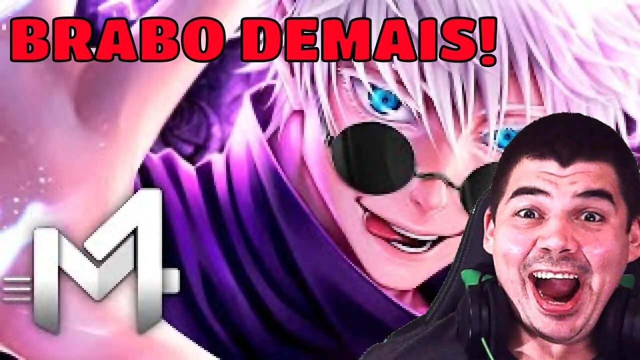 REACT Satoru Gojo (Jujutsu Kaisen) - Infinito M4rkim - MELHOR DO MUNDO