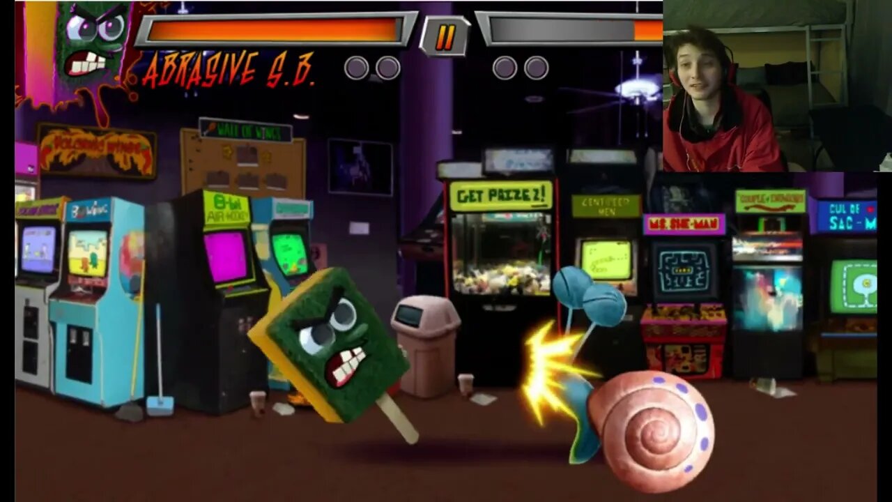 Gary The Snail VS Abrasive SpongeBob In A Nickelodeon Super Brawl 3 Just Got Real Battle