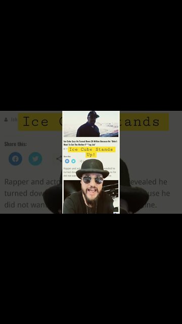 Ice Cube Tells Hollywood NO! Loses 9 MILLION!
