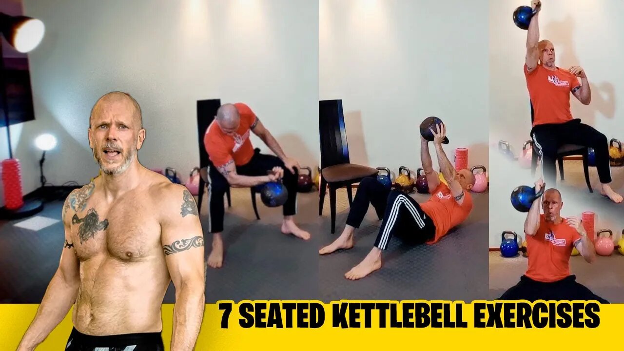 7 Seated Kettlebell Exercises