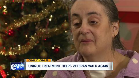 Cleveland VA therapists help Army veteran walk again