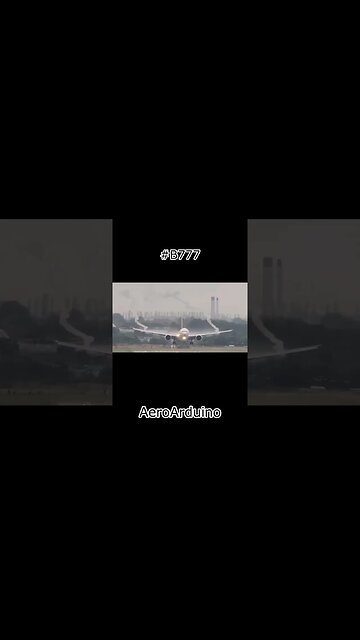 Watch #Boeing #B777 Magical Vortex Landing #Aviation #Fly #AeroArduino